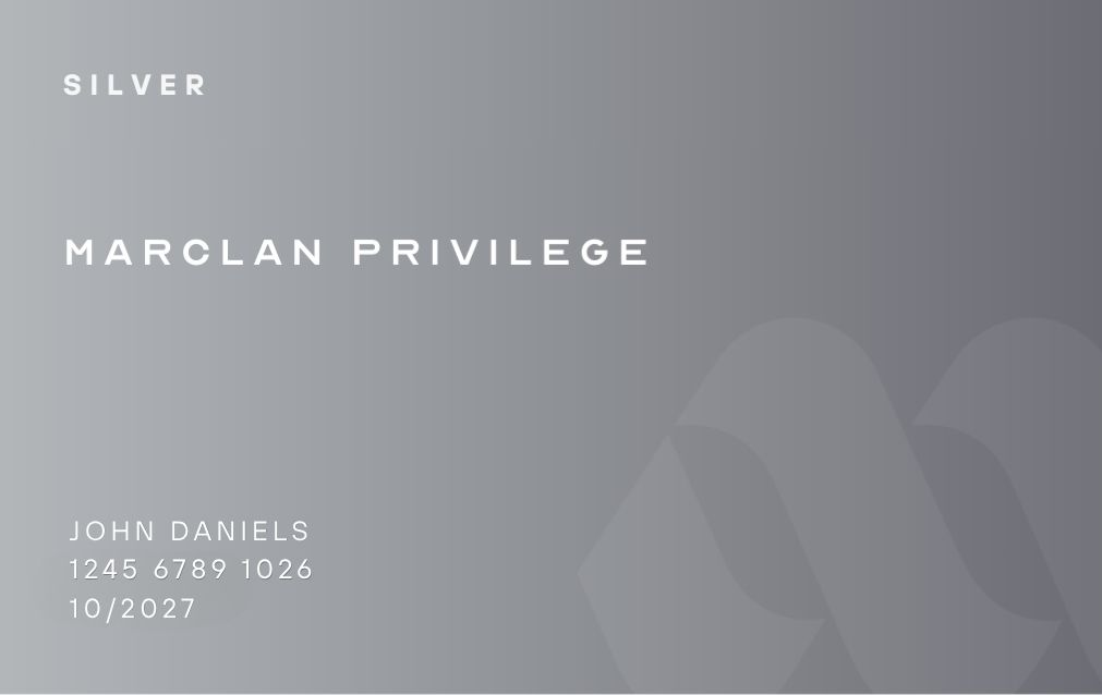 MARCLAN PRIVILEGE CARD - SILVER