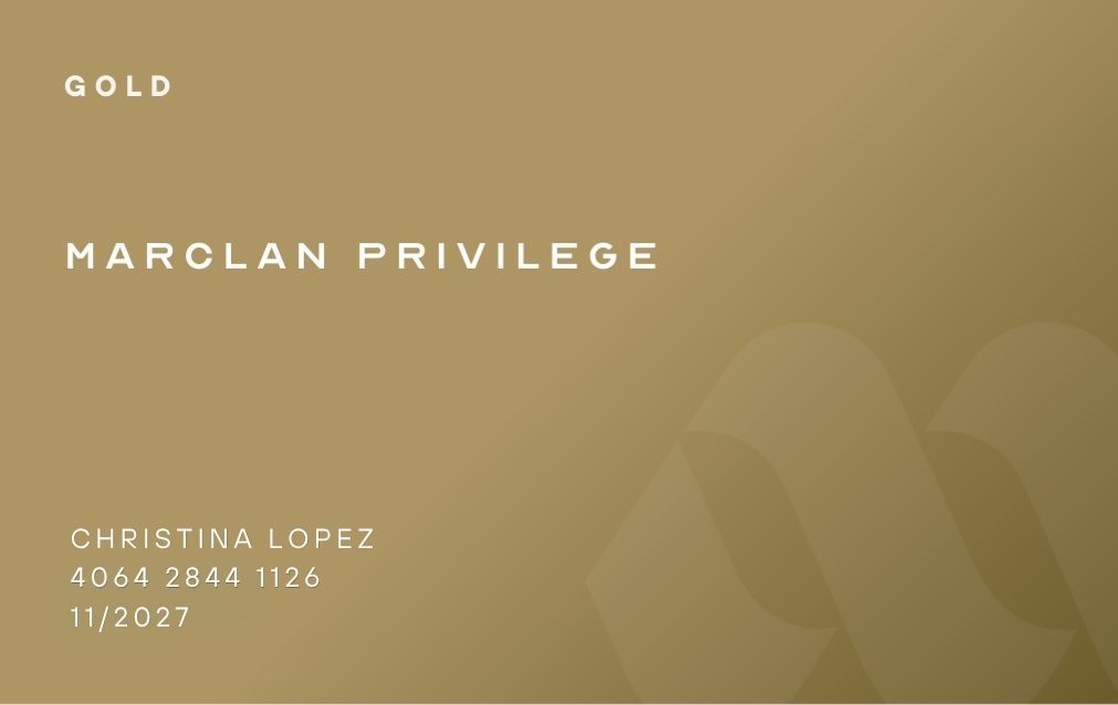 MARCLAN PRIVILEGE CARD - GOLD