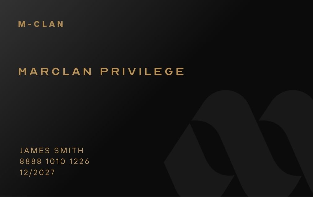 MARCLAN PRIVILEGE CARD - M-CLAN