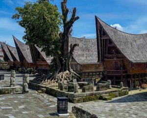 King of Stone Siallagan - Lake Toba